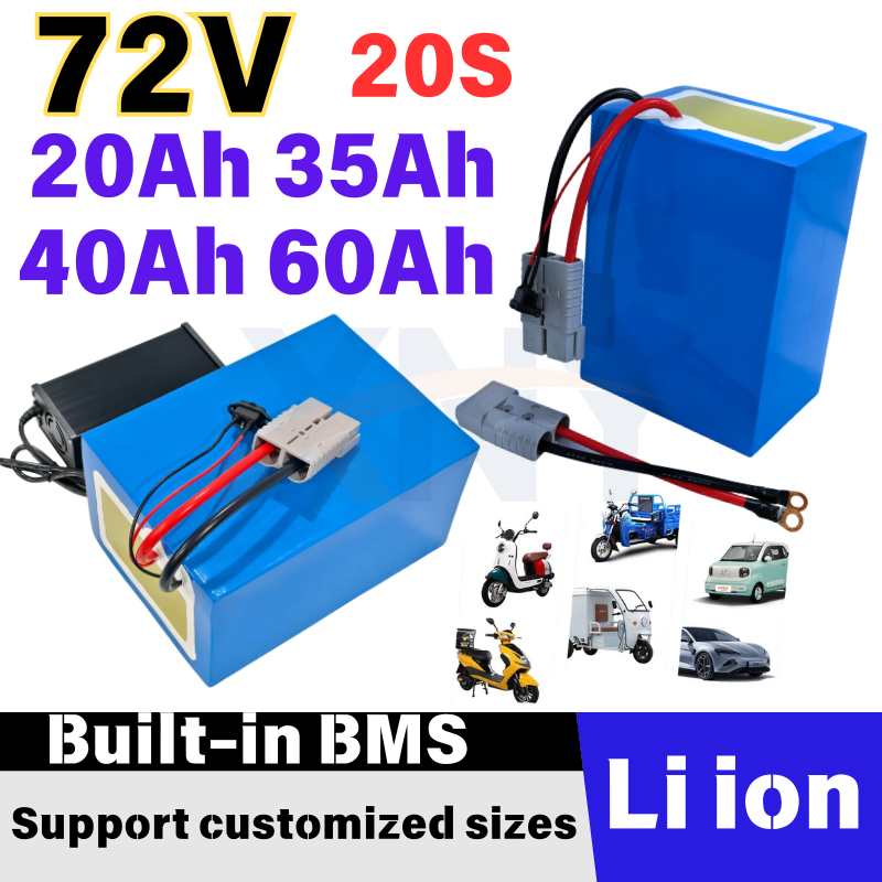 72V 40Ah Lifepo4 Battery Pack - بطارية ليثيوم أيون عالية السعة 72