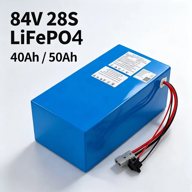 بطارية ليثيوم LiFePo4 27S 84V  - مراجعة 72V 40Ah Lifepo4 Battery Pack وسعره
