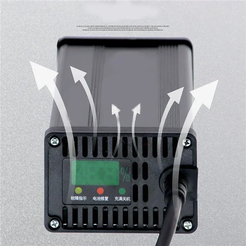 48 فولت 60 فولت 72 فولت مركبة  - مراجعة 72V 15A Fast Charger وسعره